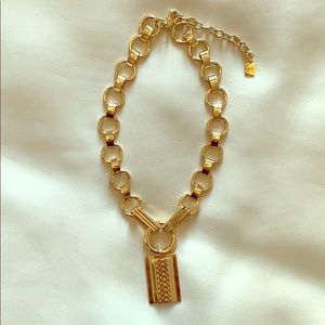 Dannijo  New Elisa Gold Pendant Necklace